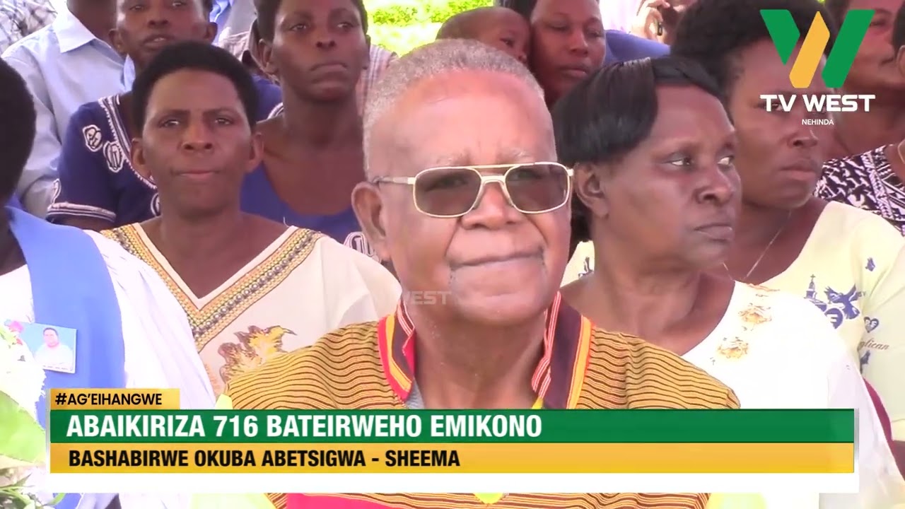 AGEIHANGWE: Abaikiriza 716 bateirweho emikono, bashabirwe okuba abesigwa.