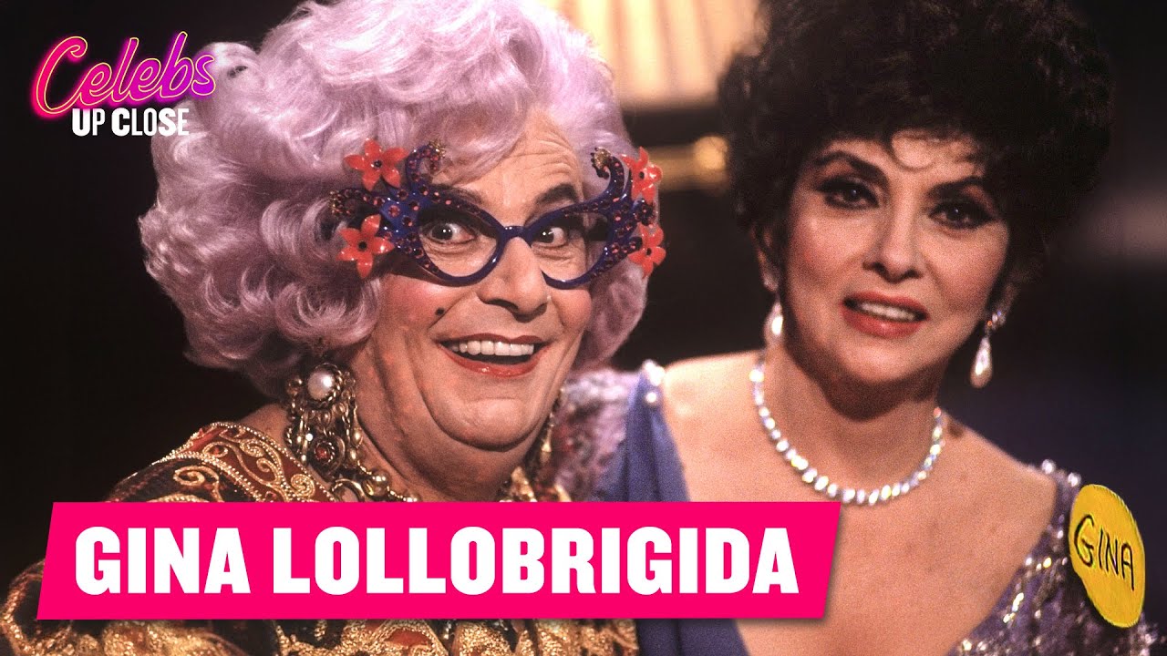 Dame Edna Probes Gina Lollobrigida on Her Heated Love Scene | Celebs Up Close