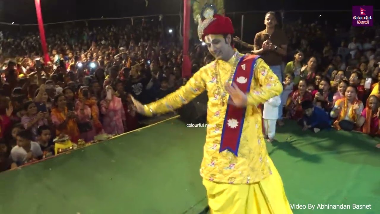 लाखौ भक्त्तको अगाडी सुर्खेतमा धर्म गुरु श्री निवास आचार्यको नृत्य  Shree Niwash Acharya
