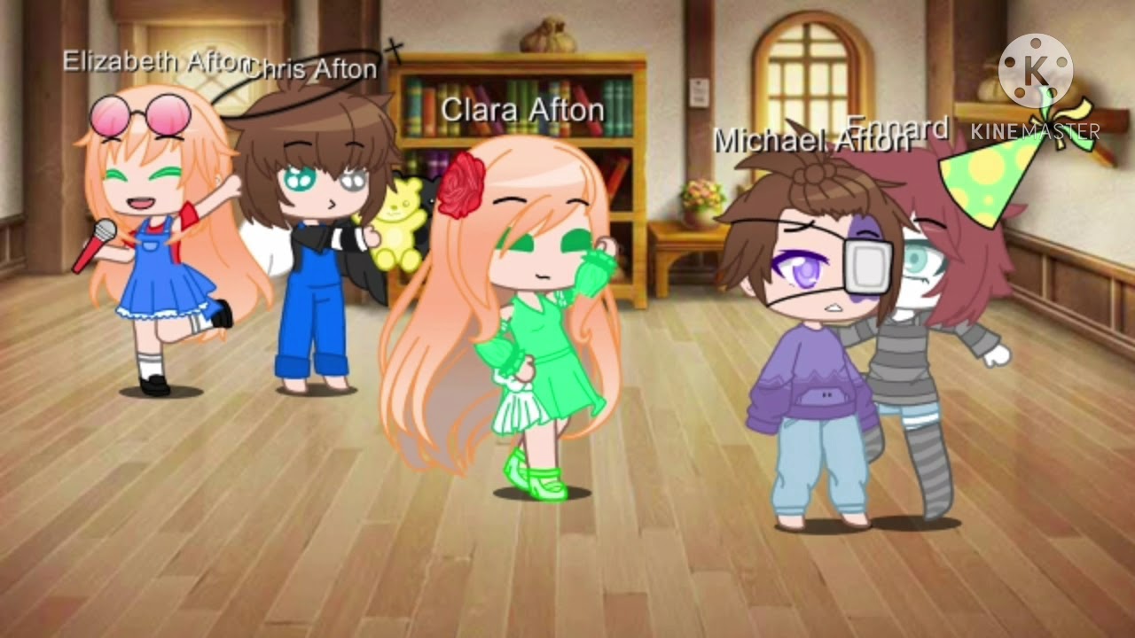 Família Afton numa sala por 24 Horas|| Preguiça:^ || YukinahUwU