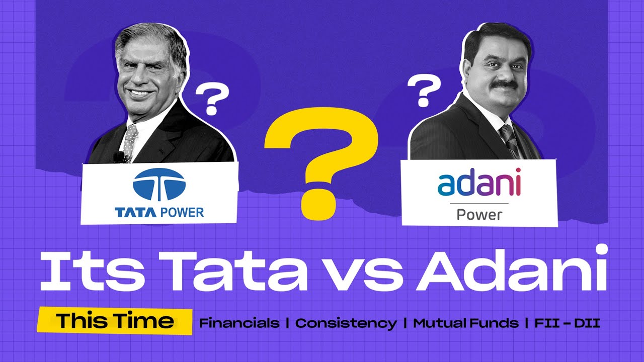 Tata Power VS Adani Power | Comparison | Best Power Sector Stock