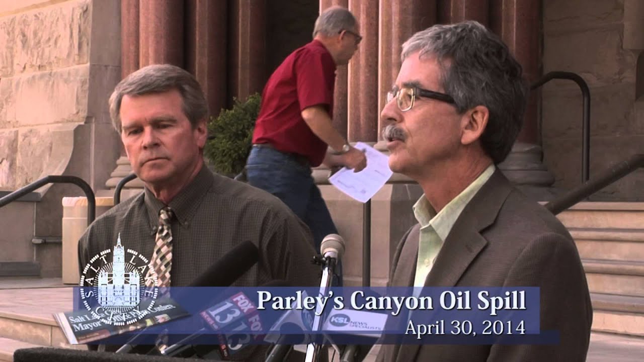 Media Briefing - Parley's Canyon Oil Spill - 4/30/14