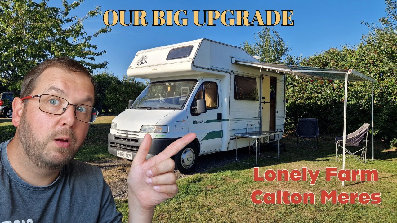 Our Big Upgrade! Lonely Farm Caravan and Camping - Saxmundham