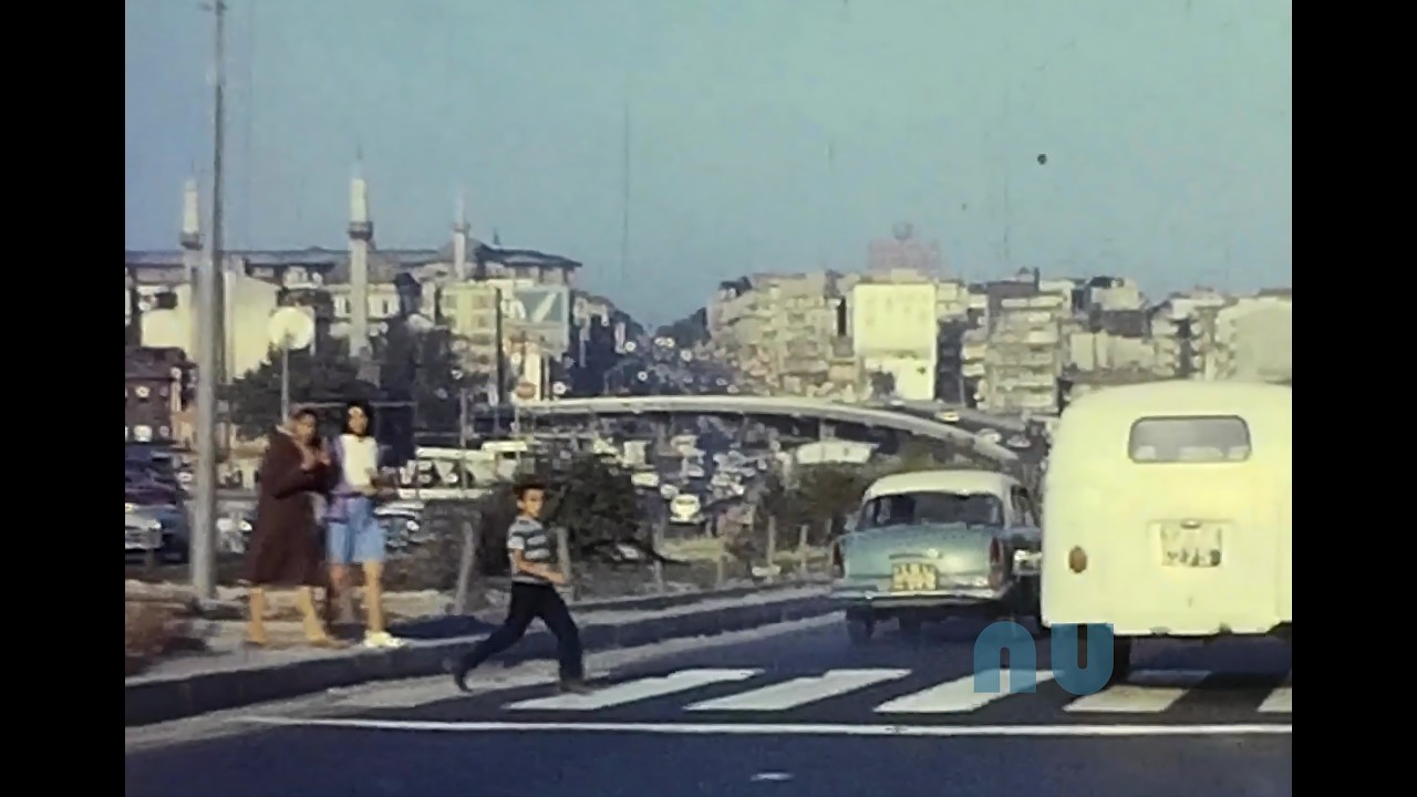 İstanbul Avrupa Yakası Araç İçi Kısa Çekim, 1970’lerin Başları, 8 mm Film