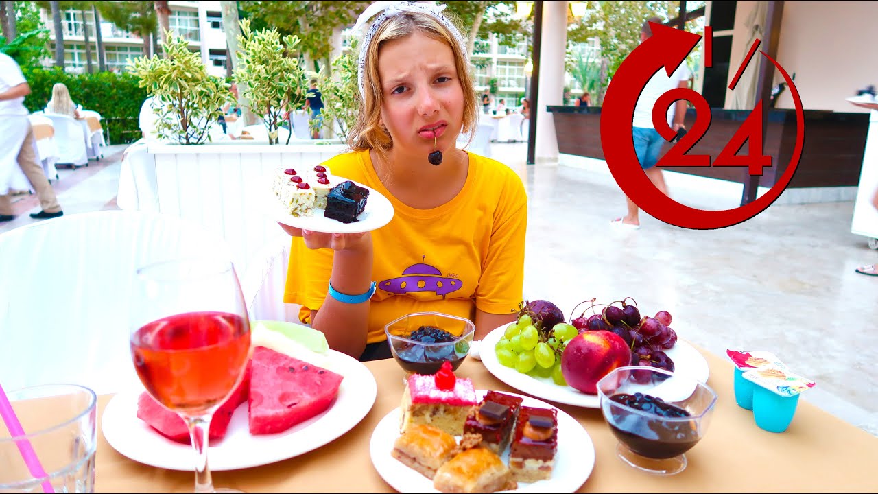 24 Ore Irochka Mananca numai DULCE la Mare Challenge