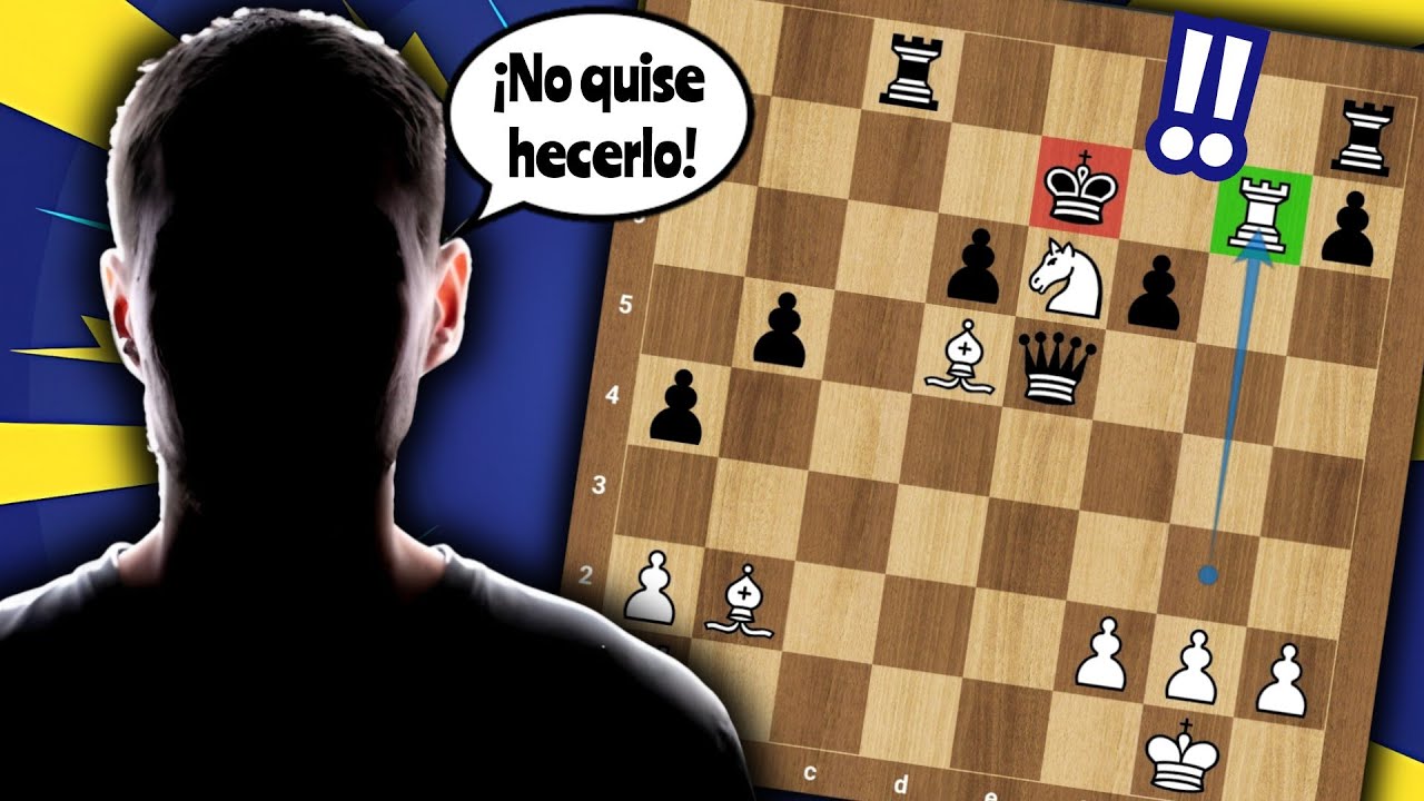 ¡FAMOSO YOUTUBER HACE TRAMPA EN UN TORNEO DE AJEDREZ😔💥!