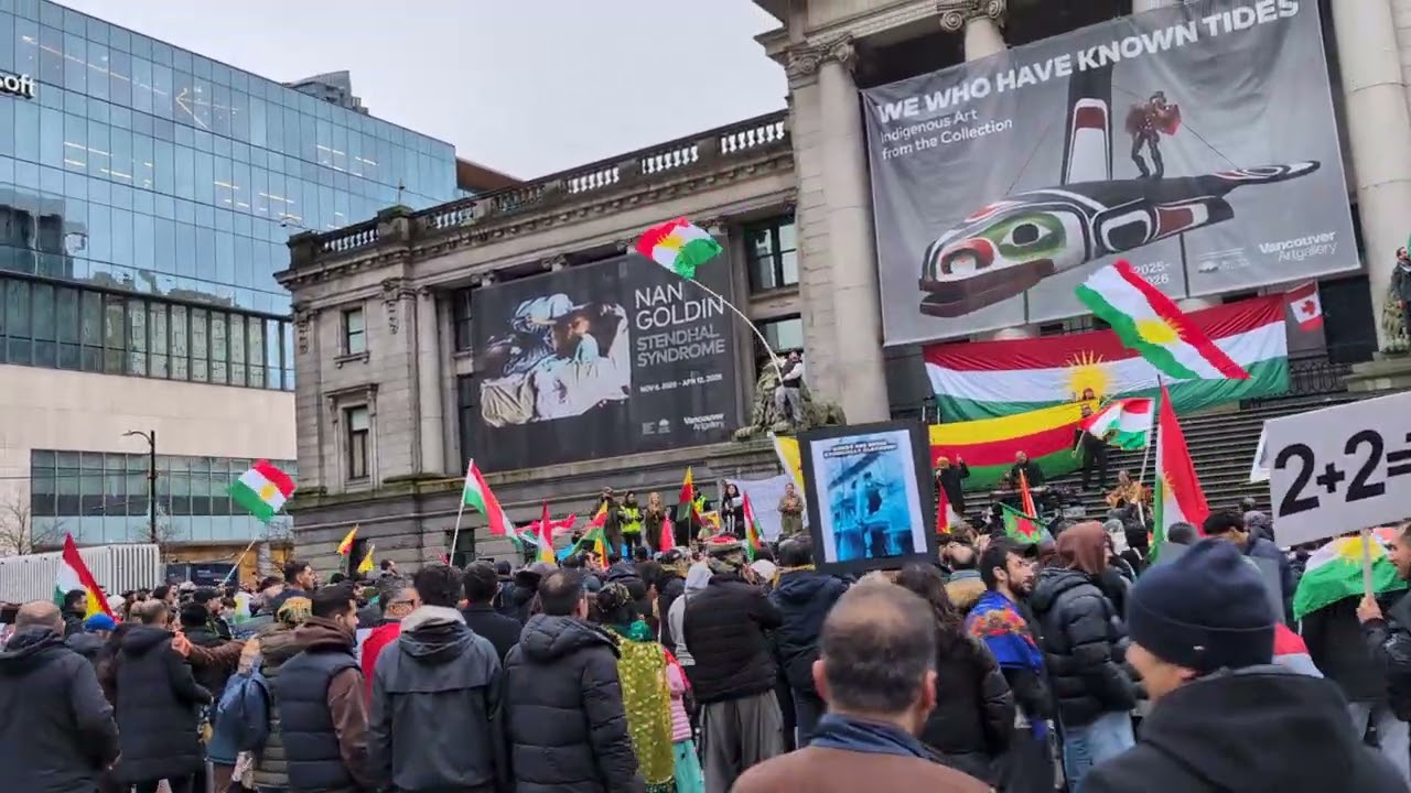 Vancouver Rojava ve Rojhelat destek mitingi - 31 Ocak 2026