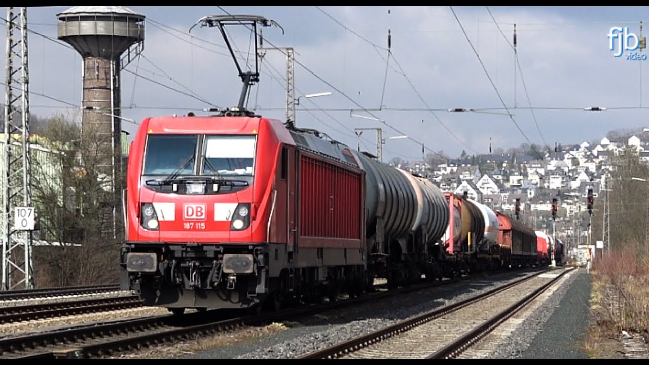 Umleiter und Normales auf der Dillstrecke - Siegen Ost - Teil 1