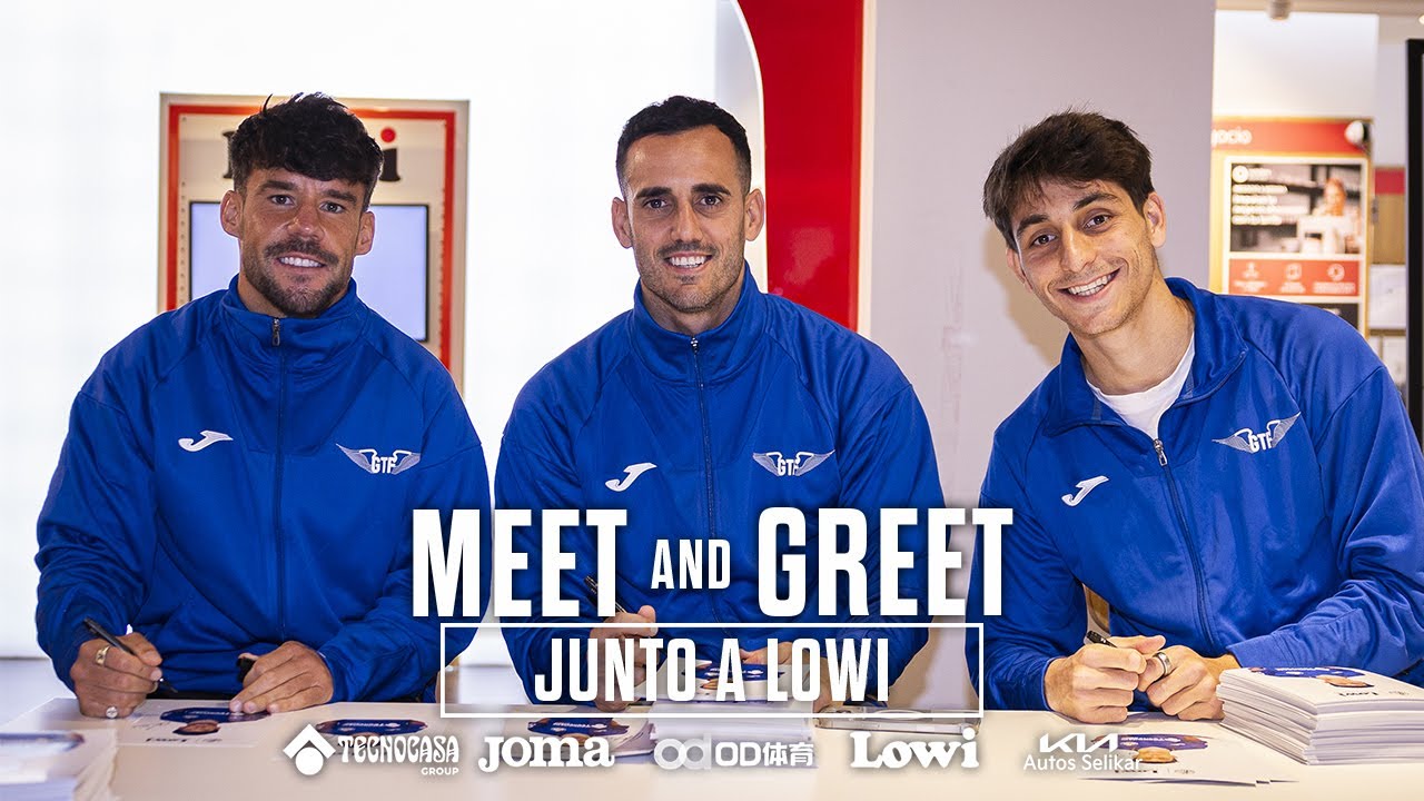Juanmi, Terrats y Bernat conocen a la afici&oacute;n junto a Lowi