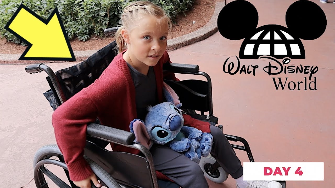 FOUR DAYS IN A WHEELCHAIR at DISNEY WORLD!