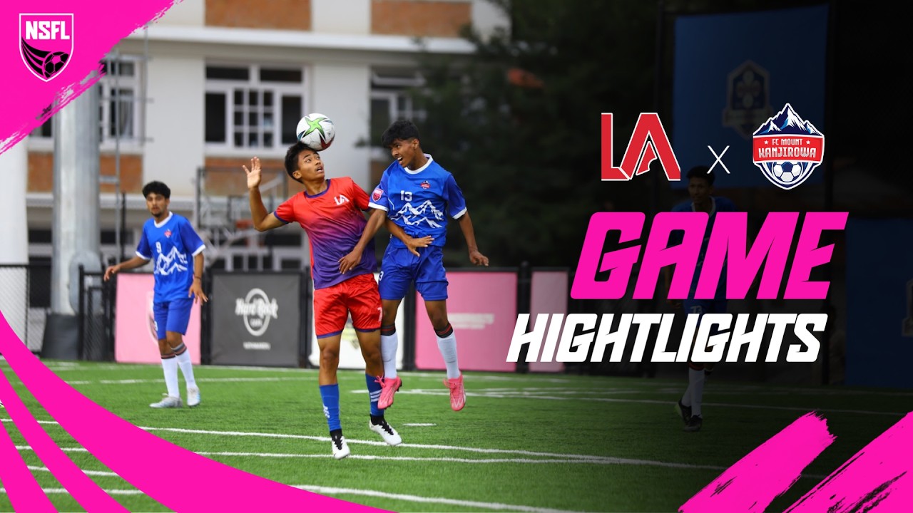 NSFL 2025 | Match 2 | FC Mount Kanjirowa vs LA Snow Leopards | OFFICIAL MATCH HIGHLIGHTS