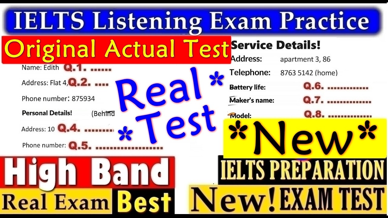 IELTS LISTENING PRACTICE TEST 2025 WITH ANSWERS | 24.11.2025