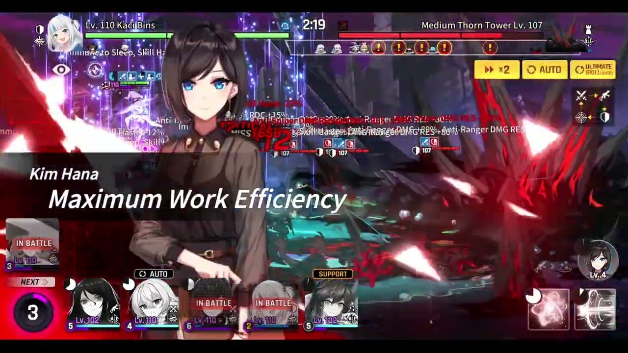CounterSide: Gura Gura(Kaci Bins) and Joo Carry Dive #43
