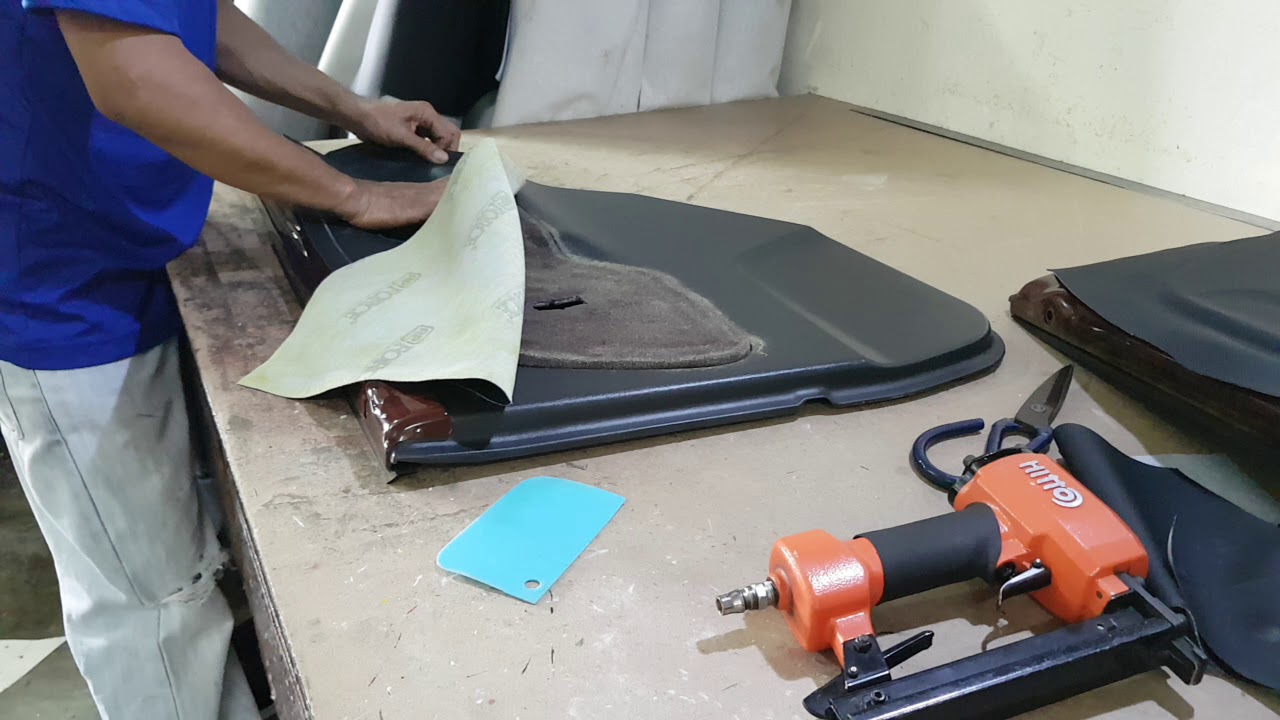 How to replace door trim PVC