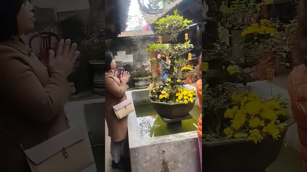 Đoàn CB phường Lam Sơn tham quan Chùa AM THANH ở Bắc Ninh 