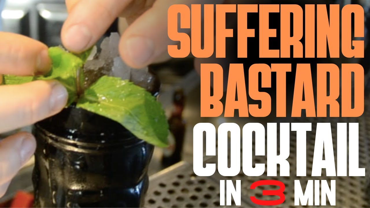 Suffering Bastard: Il COCKTAIL del CHIMICO - Ricetta e Preparazione | Italian Bartender