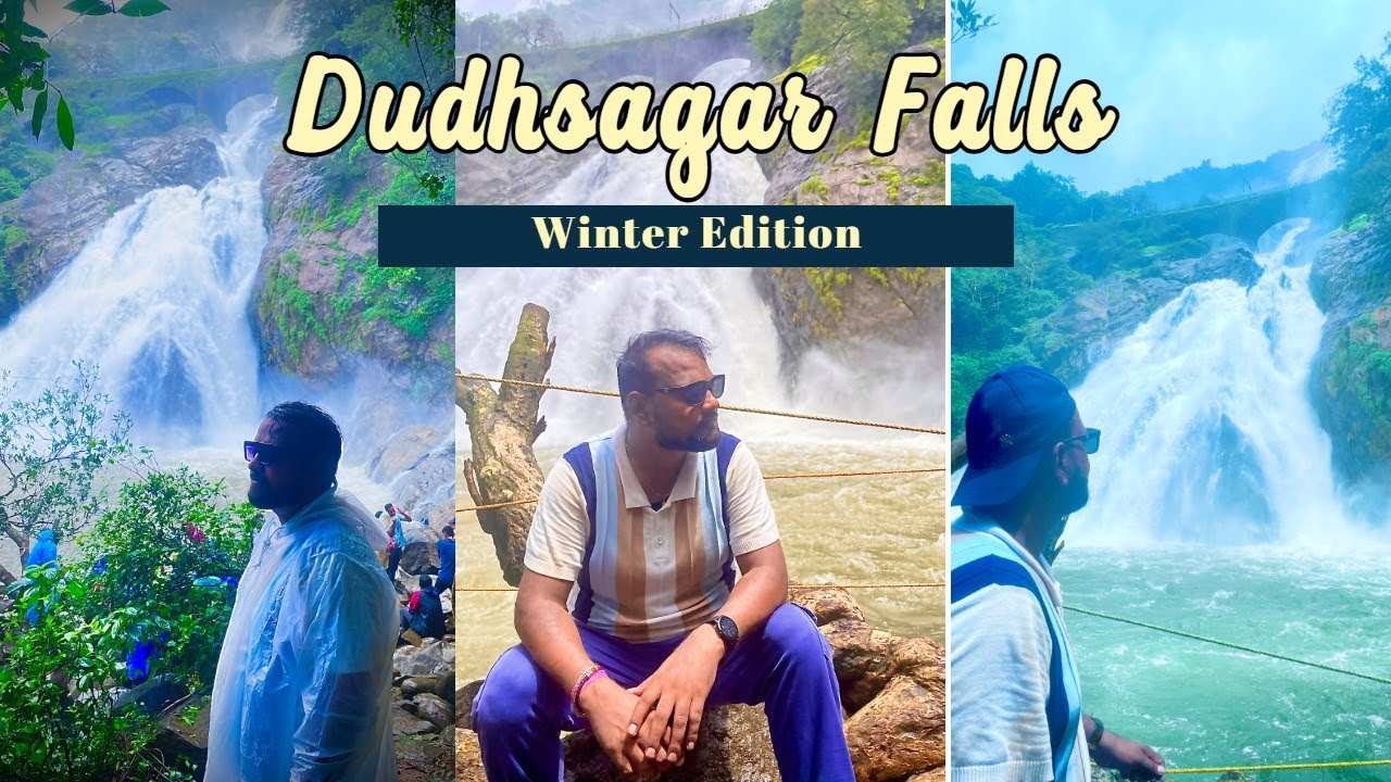 Dudhsagar Waterfall | Trekking |  Goa–Karnataka border in the Western Ghats| how to reach dudhsagar.