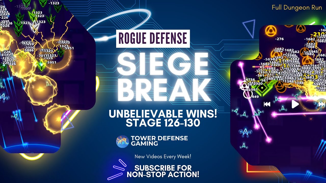 AI Swarms Can’t Survive This Lightning Combo | Siege Break Stage 126–130