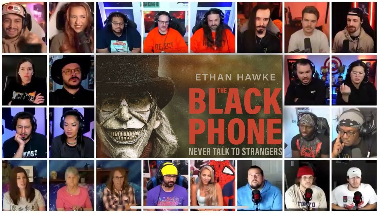 The Black Phone (2021) Movie Reaction Mashup