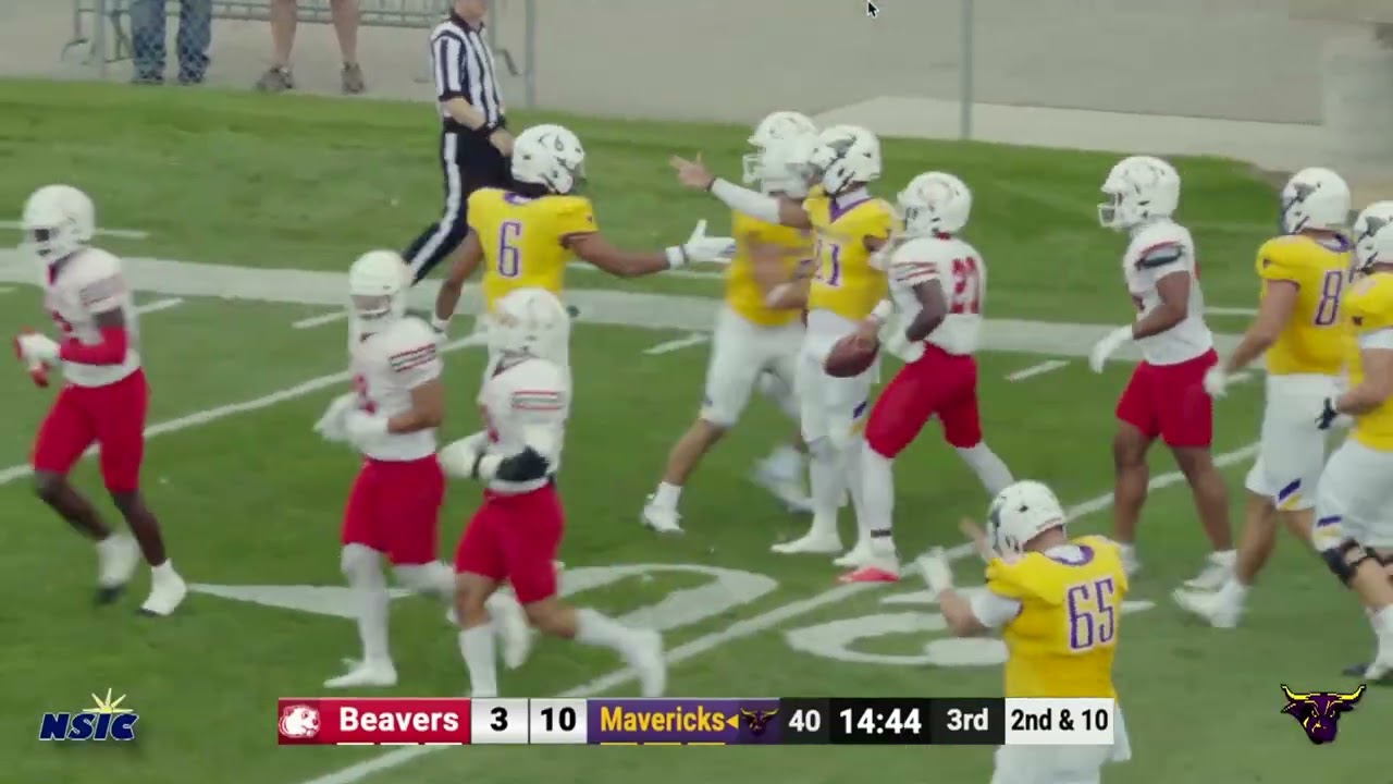Maverick Football | Highlights vs. Minot State 9.6.2025