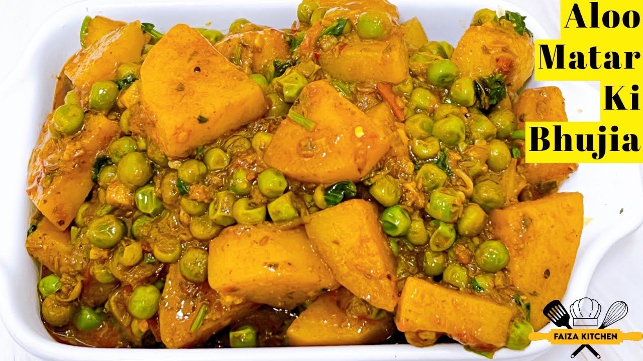 Aloo Matar Ka salan ,Matar Aloo ki Sabji ,Masaledar Matar Aloo Banane ka Tarika, Peas & Potato Curry