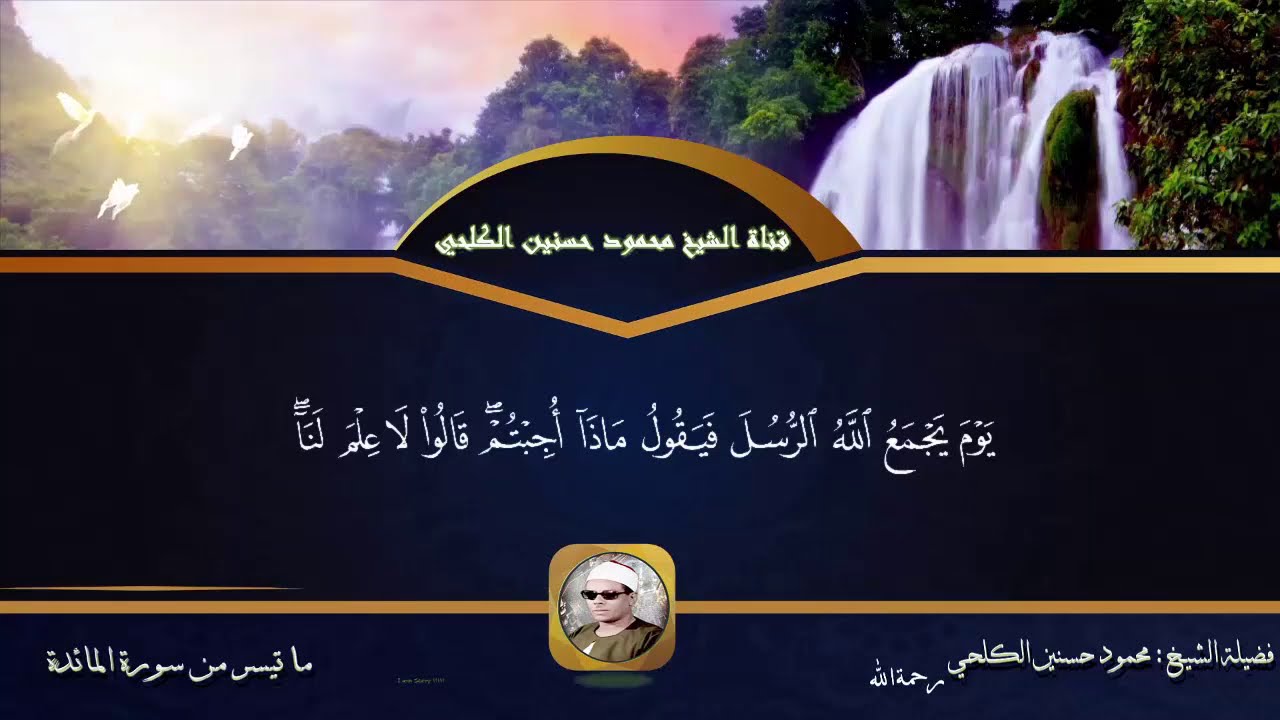 الشيخ محمود حسنين الكلحي تلاوة خاشعة ما تيسر من سورة المائدة