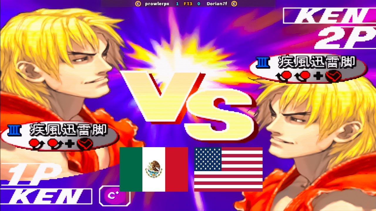 Street Fighter III' 3rd Strike - Prowlerpx Vs Dorian7f