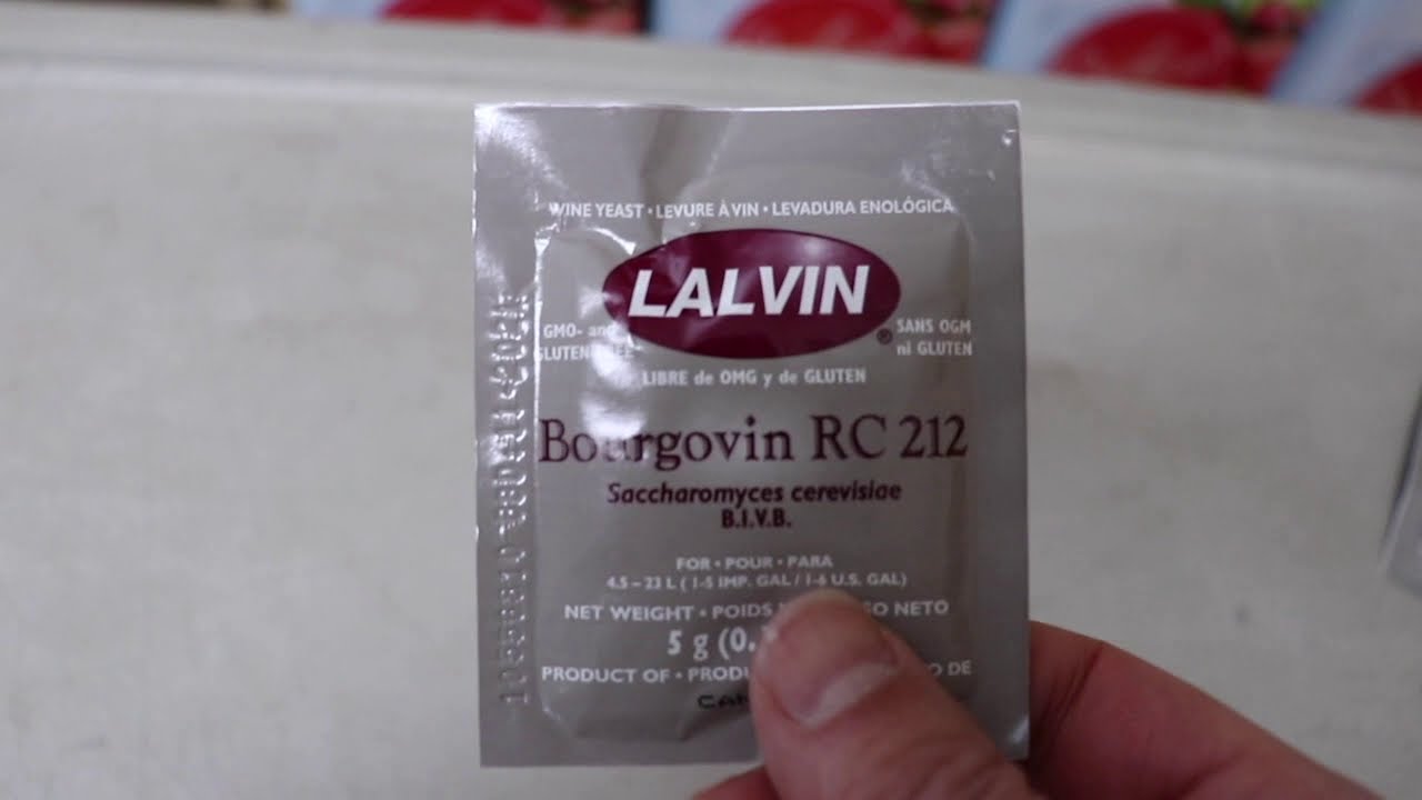 Red Wine Yeast - Lalvin Wine Yeast