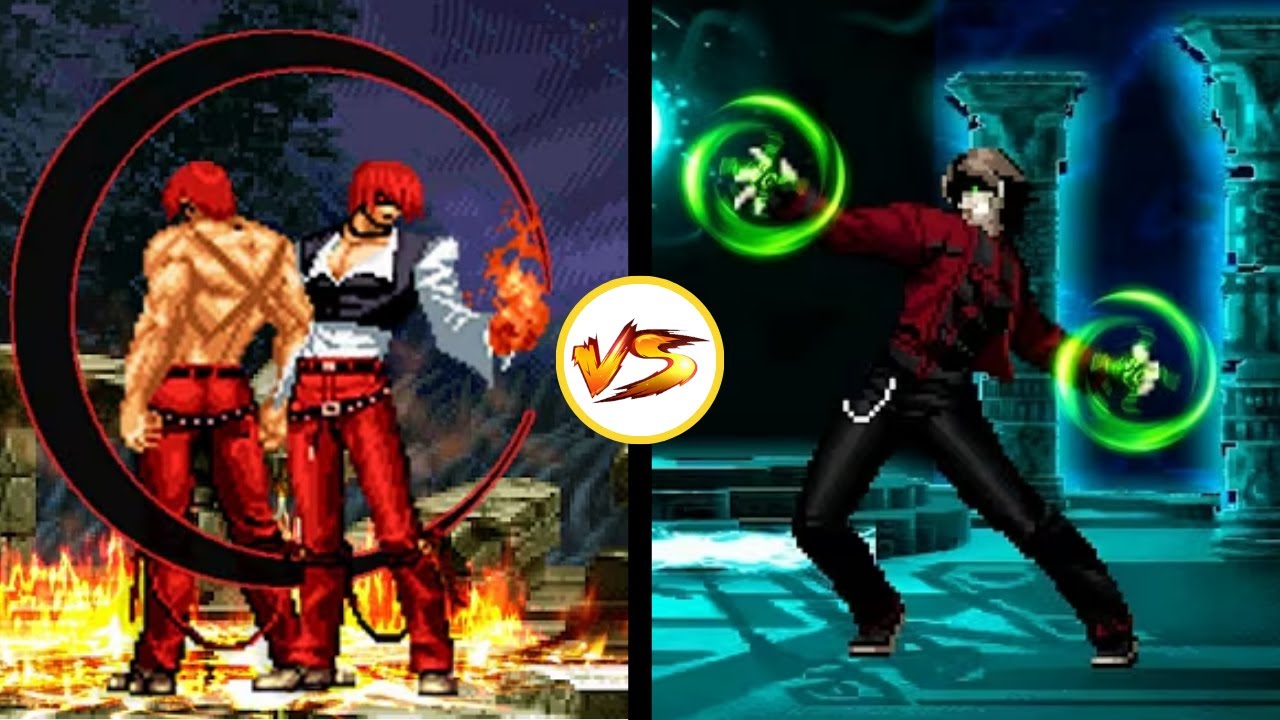 [KOF MUGEN] True Iori X vs Acid Kyo Fight
