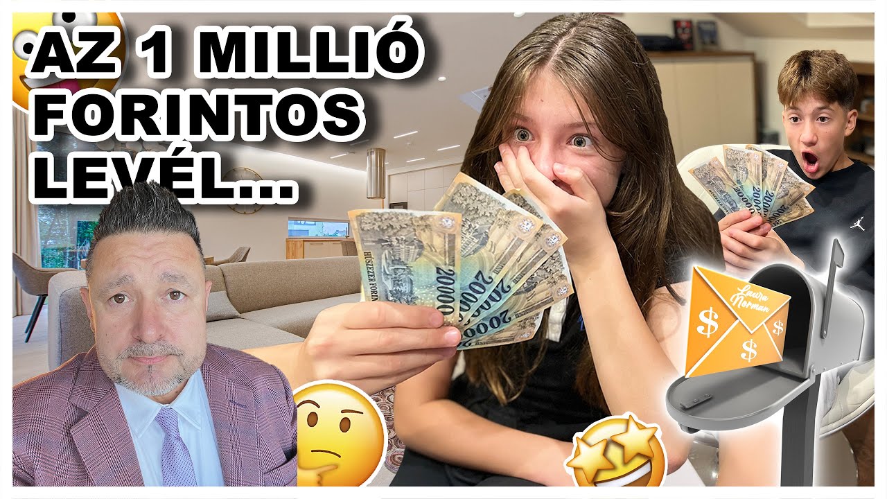 AZ 1 MILLIÓ FORINTOS LEVÉL!