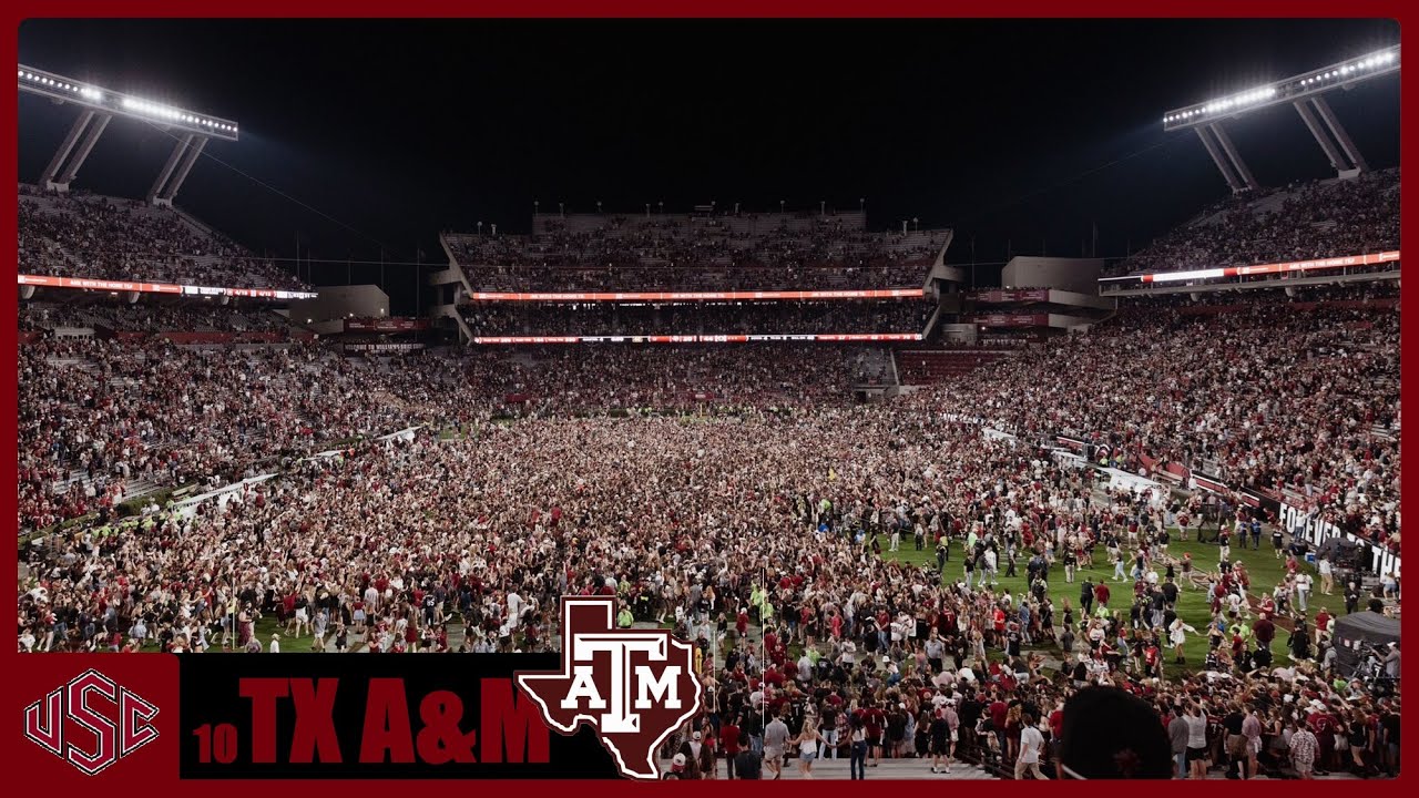 Our Homecoming || Carolina vs. Texas A&M 🪖 • Double Beat 2024 #11