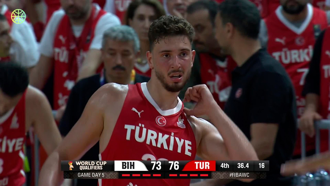 Sengun Is Cooking for Turkiye 🇹🇷  #FIBAWC