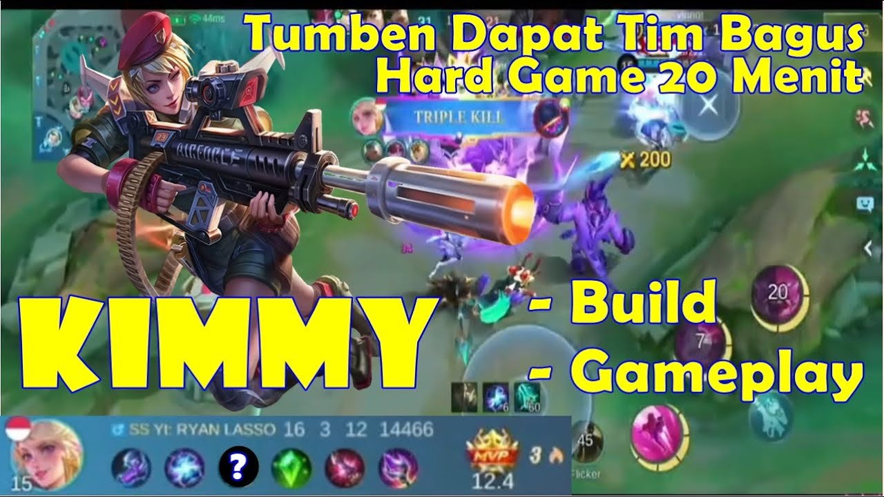 KIMMY MPV GAMEPLAY ROTASI BUILD TERSAKIT 2026 MID LANE 