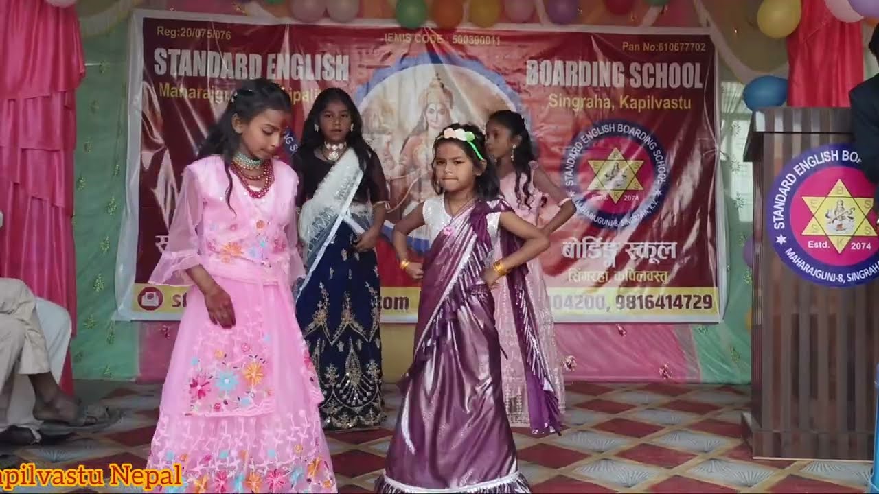 Apna roop rang sajau  | Saraswati Pooja 2082 | School Function | Standard English Boarding School