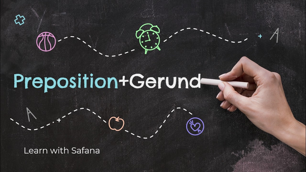 شرح قاعدة Preposition + Gerund | شرح إنجليزي أول ثانوي الوحدة السابعة الترم الثاني | Mega Goal 1