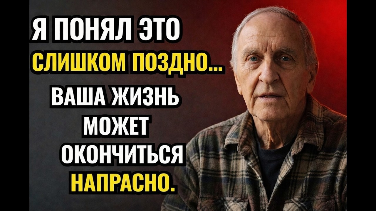 Я Понял Это Слишком Поздно… Эти Уроки Исправили Почти Всю Мою Жизнь