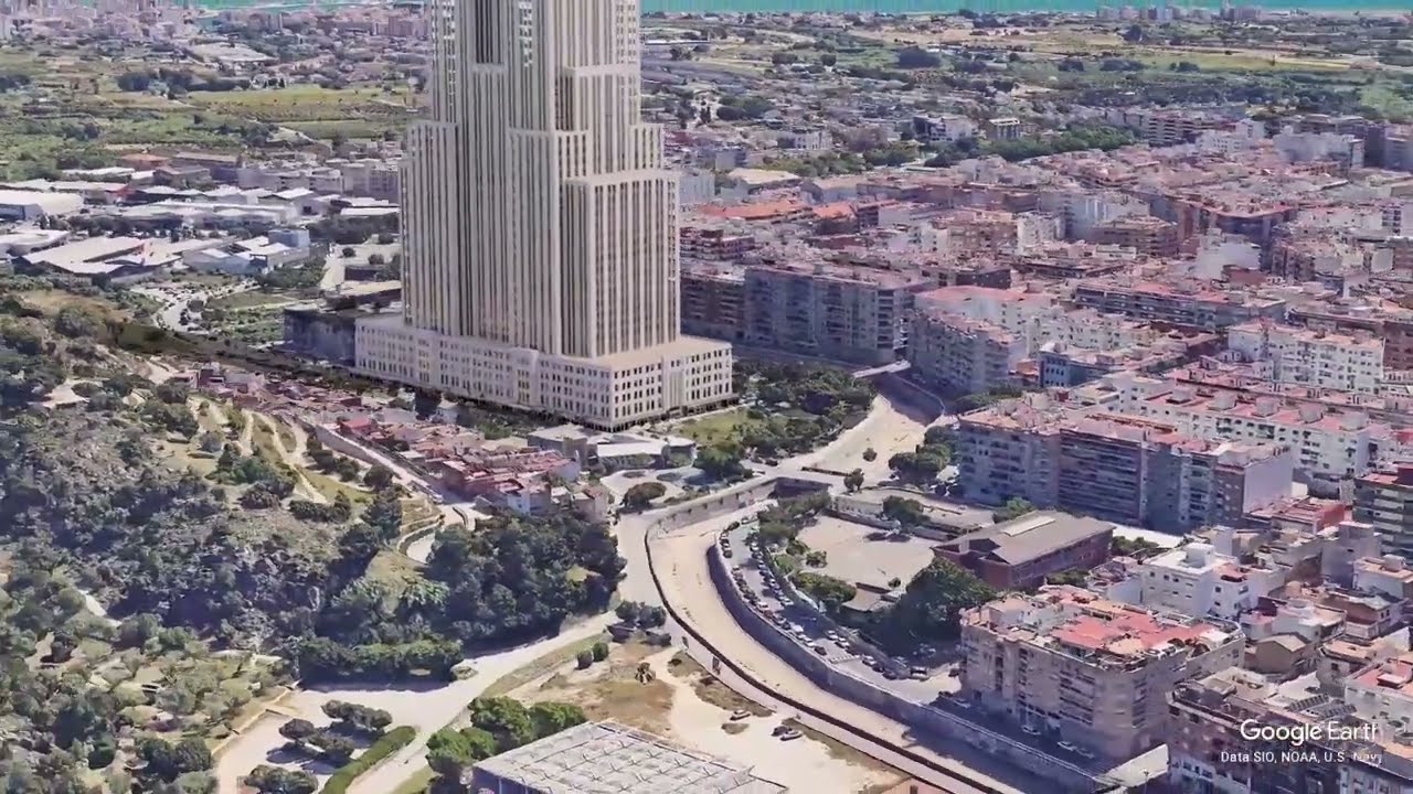 The Empire State Building in Gand&iacute;a (Spain)