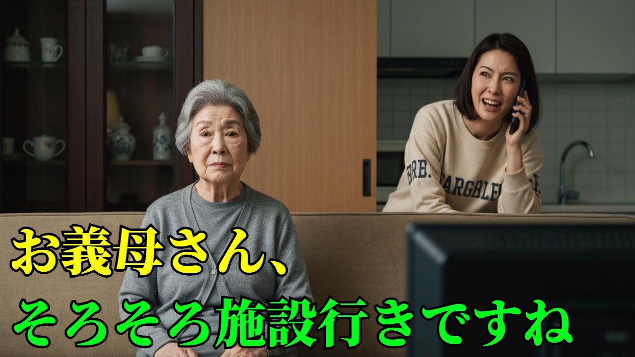 🍞お義母さん、そろそろ施設行きですね。