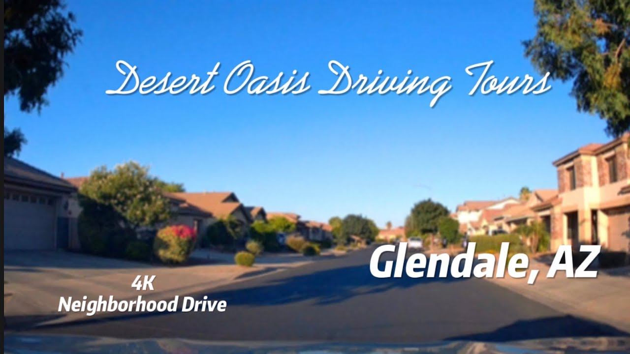 4K Roadscapes: Neighborhood Drive | Glendale, AZ