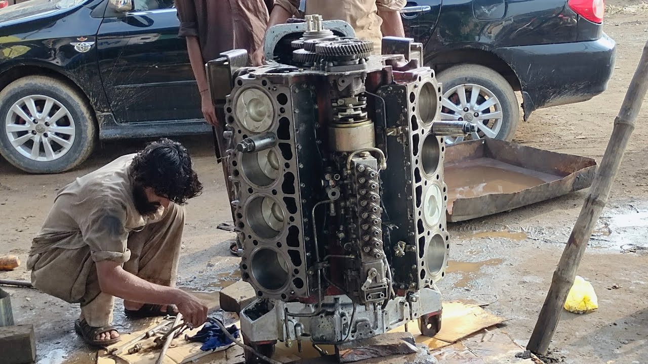 V8 Engine Restoration || how to 8 cylinder rebuilding