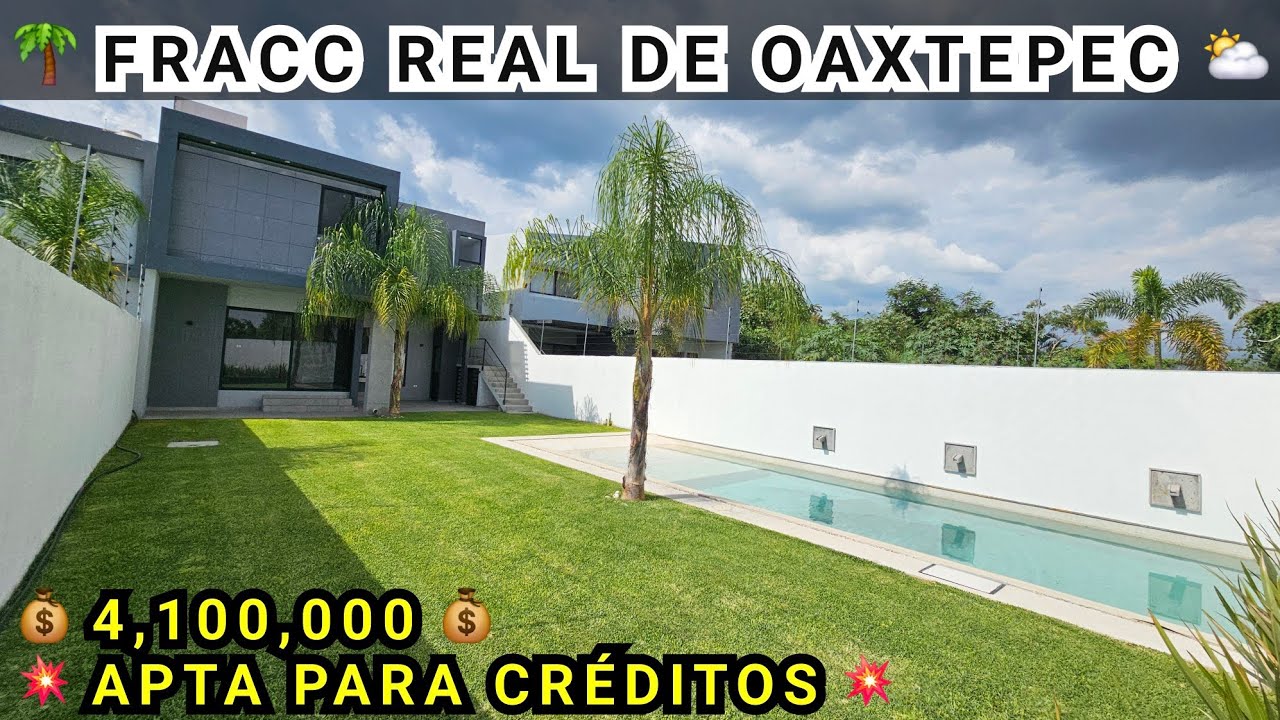 🌤Venta de bella casa en fraccionamiento Real De Oaxtepec Mor🌴