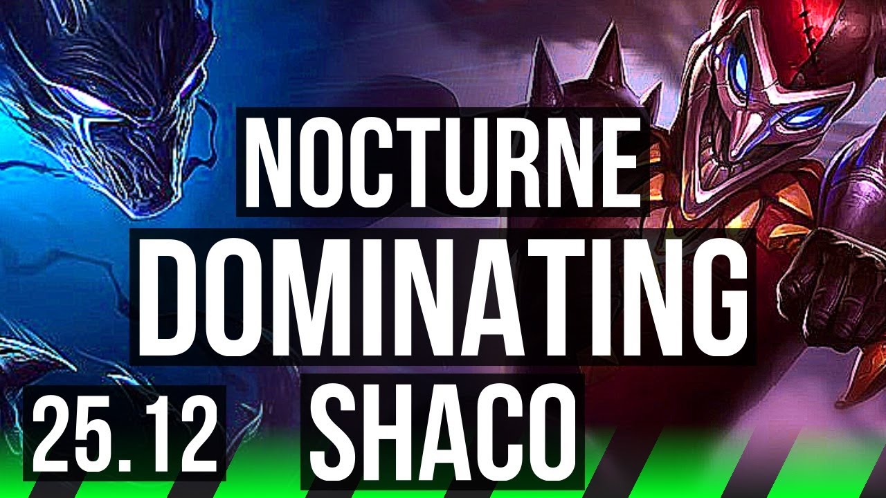 NOCTURNE vs SHACO (JGL) | 7/2/14, Dominating | KR Master | 25.12