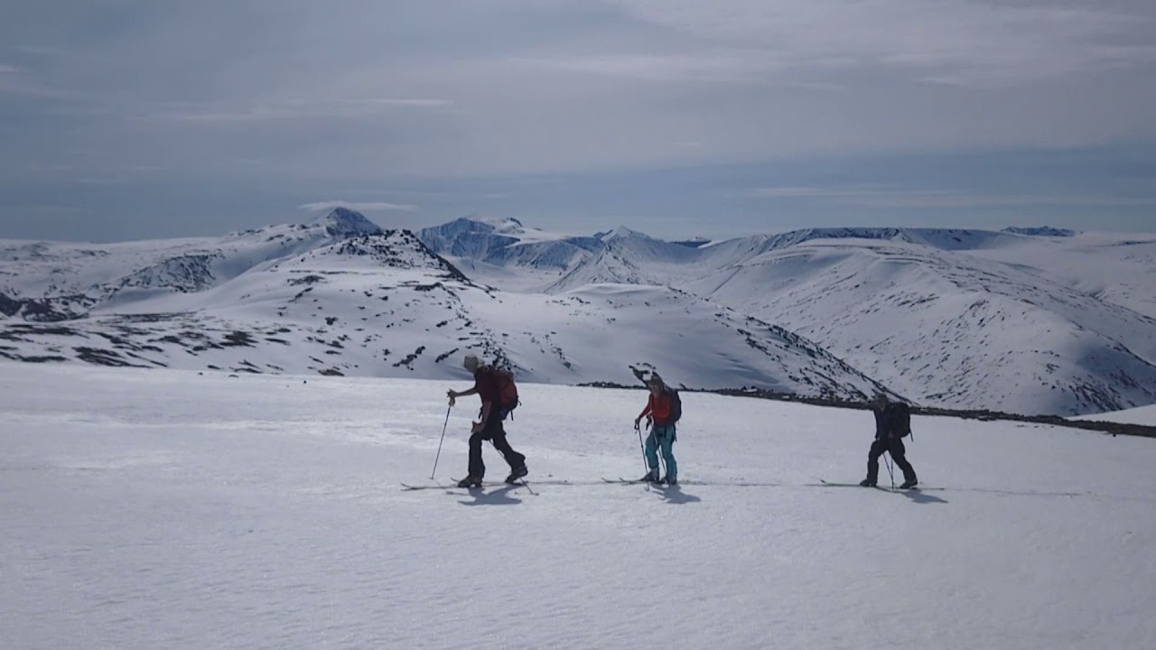 Ural mountain ski-tour