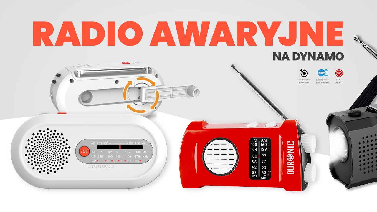 Radio awaryjne na dynamo. A komu to potrzebne? 📻