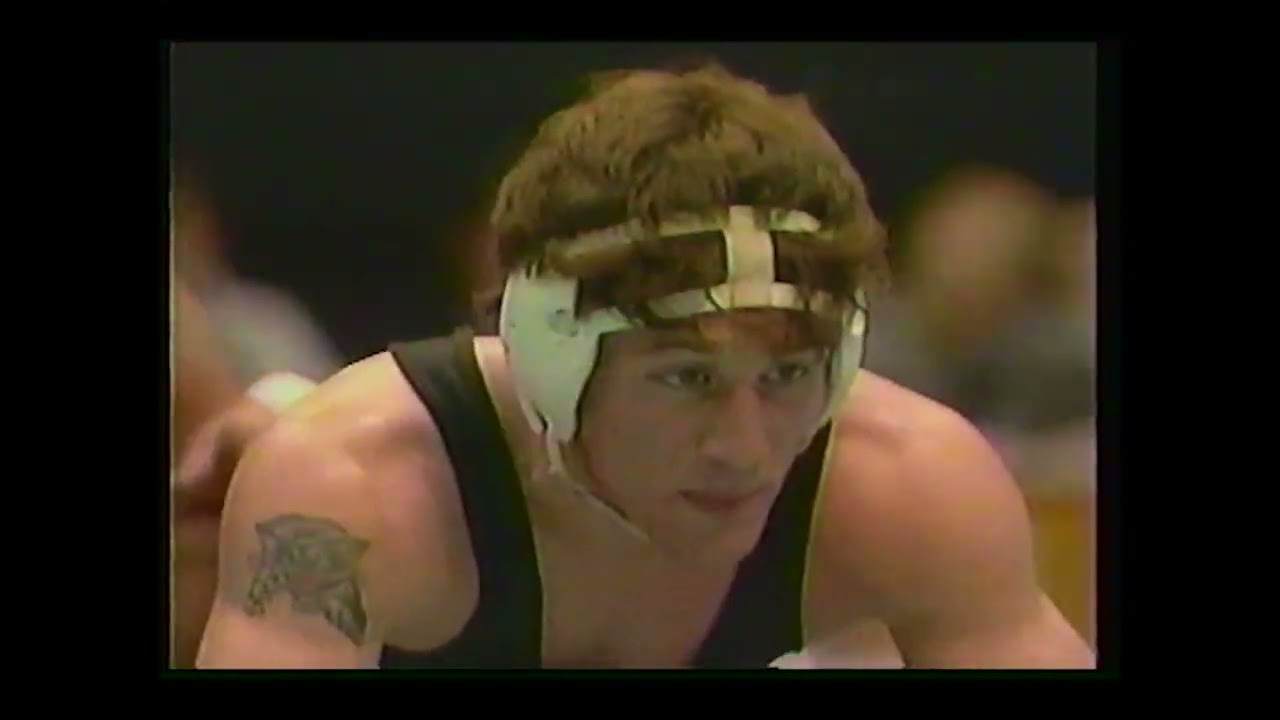 NCAA 1988 134 LB JOHN SMITH OKLAHOMA STATE VS JOE MELCHIORE IOWA