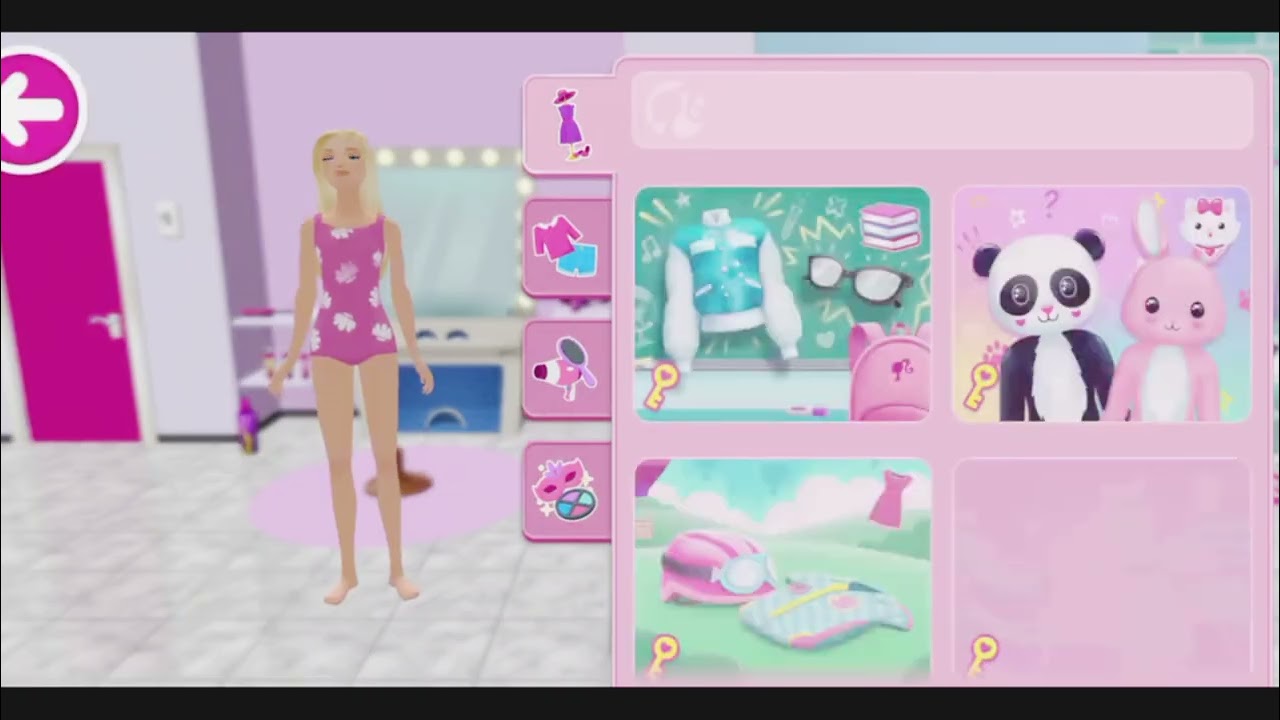Barbie dream house adventure game new part by @wmbarbiesworld 