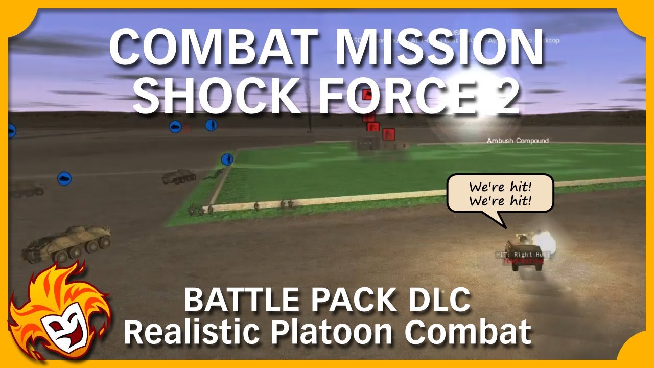 Combat Mission Shock Force 2 ~ Battle Pack DLC ~ Realistic Platoon Level Combat