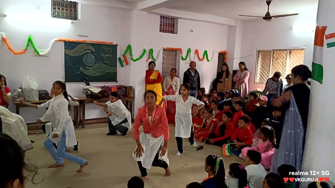 #karmyogischool#vkguruji.🇮🇳🇮🇳 republic day program..‎⁨@vkguruji7456⁩#mangalpandeyact..