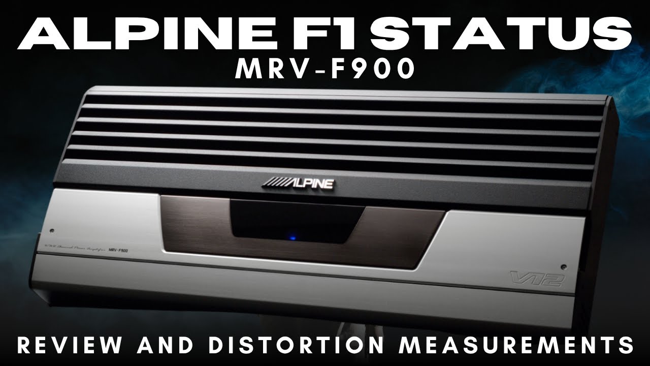 Alpine F1 Status MRV-F900 amplifier review and distortion measurements