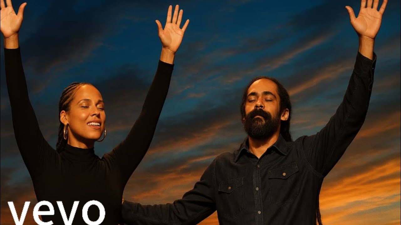 My Redeemer _ Damian Marley ft Alicia keys (official Gospel Reggae Lyrics video download 2025)